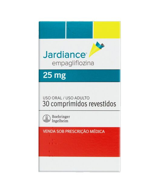 imagem do produto Jardiance 25mg Boehringer 30 Comprimidos Revestidos - Ache